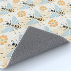 Honey Bee Abstract Pattern Rug Gallery Image 4