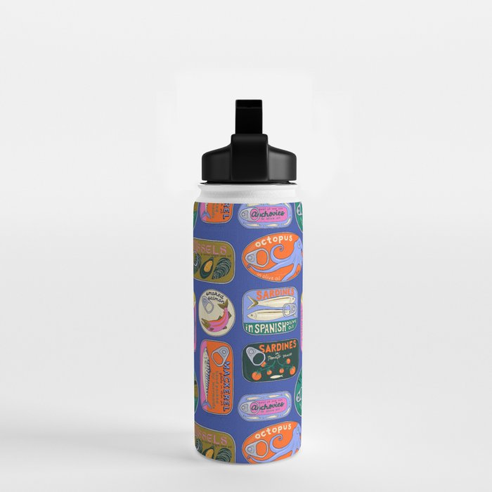 Sardines and Other Tinned Fish Water Bottle Gallery Image 2