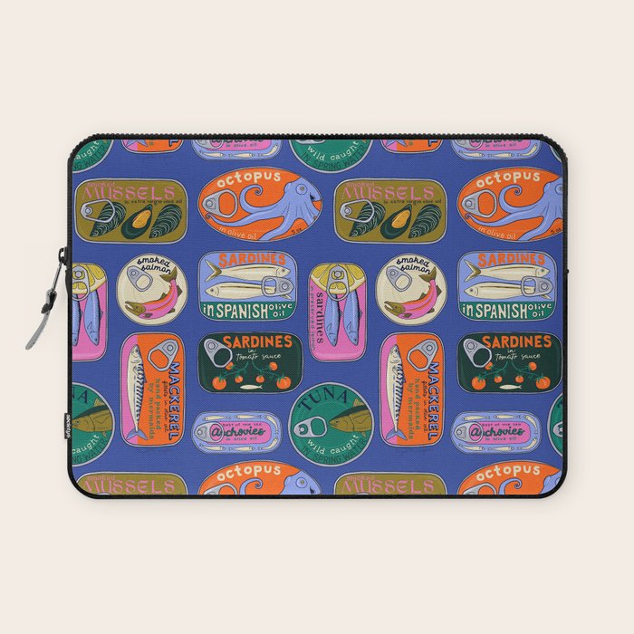 Sardines and Other Tinned Fish Laptop Sleeve Gallery Image 1