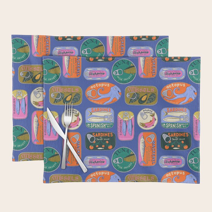 Sardines and Other Tinned Fish Placemat Gallery Image 1