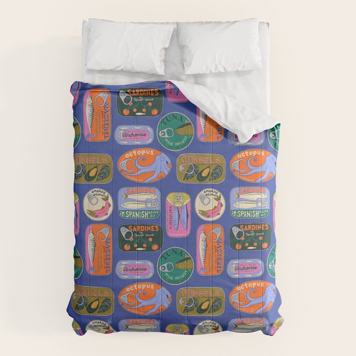 Sardines and Other Tinned Fish Comforter Gallery Image 6