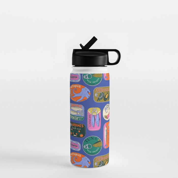 Sardines and Other Tinned Fish Water Bottle Gallery Image 1