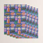 Sardines and Other Tinned Fish Wrapping Paper Gallery Image 3