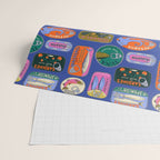 Sardines and Other Tinned Fish Wrapping Paper Gallery Image 2