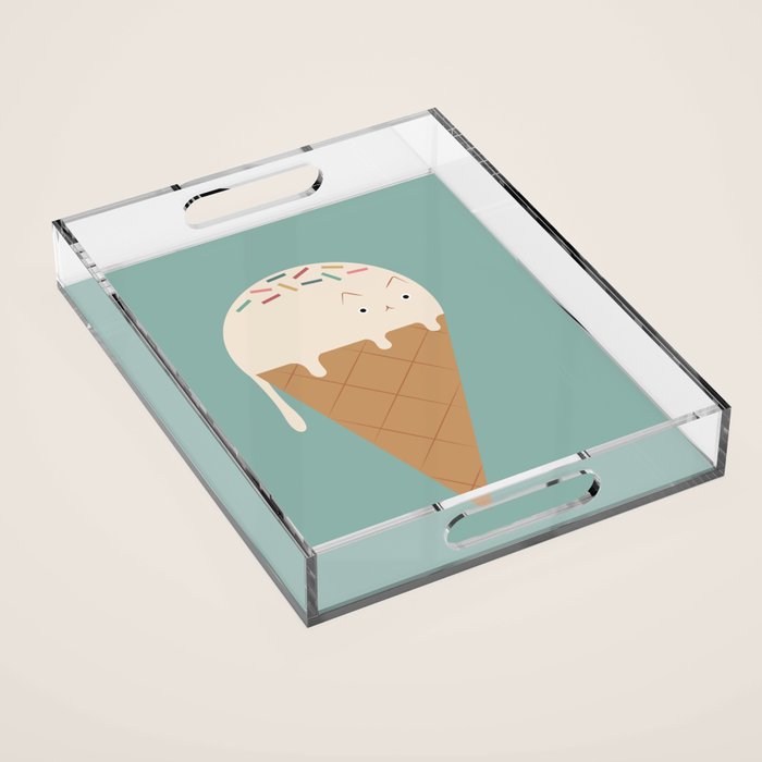 Ice Cream Cat Acrylic Tray Gallery Image 1