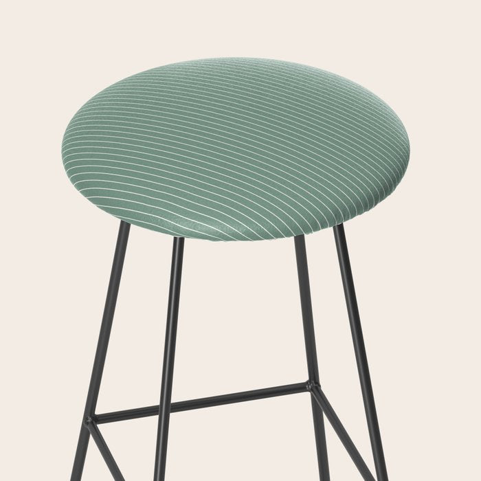 Minimal Arch XXXVII Natural Green Modern Geometric Lines Stool Gallery Image 2
