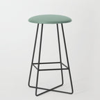 Minimal Arch XXXVII Natural Green Modern Geometric Lines Stool Gallery Image 1