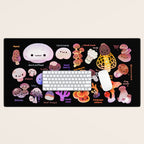 Mushroom - name Desk Mat Gallery Image 1