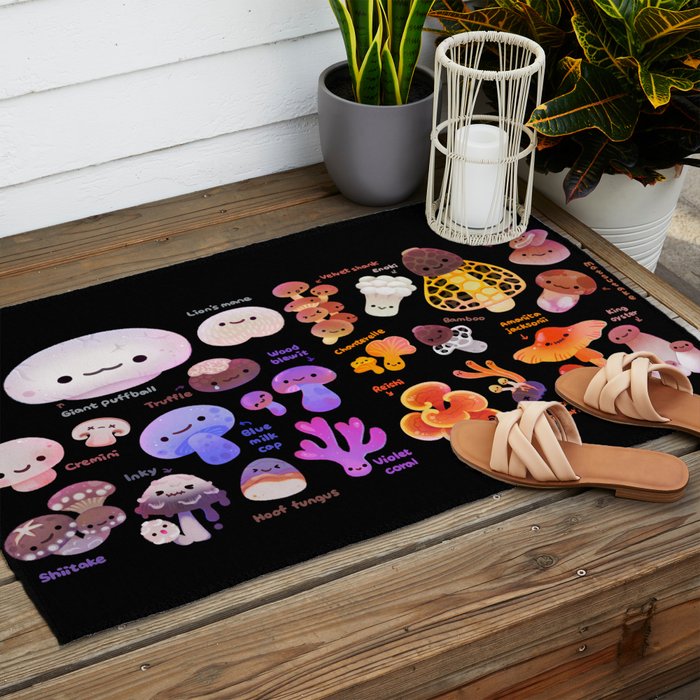 Mushroom - name Outdoor Rug Gallery Image 2