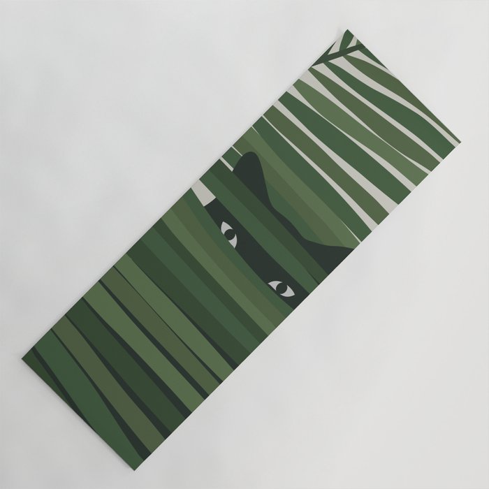 Cat and Plant 53 Yoga Mat Gallery Image 1