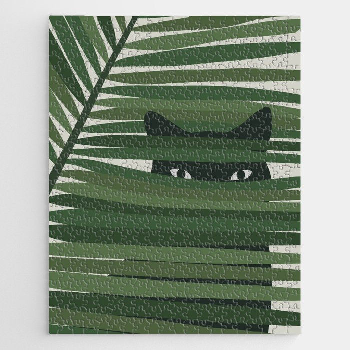 Cat and Plant 53 Jigsaw Puzzle Gallery Image 1