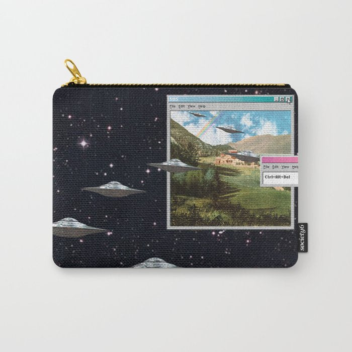 Ctrl+Alt+Del // Returning UFOs Carry All Pouch Gallery Image 1