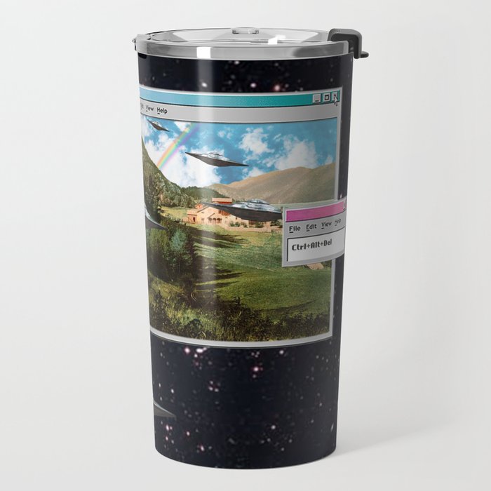Ctrl+Alt+Del // Returning UFOs Travel Mug Gallery Image 2