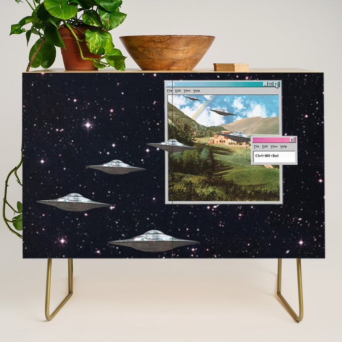 Ctrl+Alt+Del // Returning UFOs Credenza Gallery Image 1