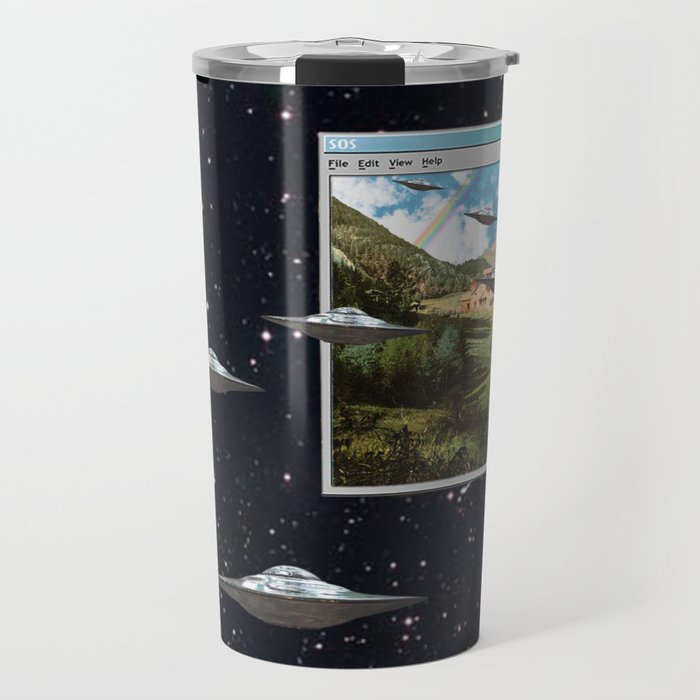 Ctrl+Alt+Del // Returning UFOs Travel Mug Gallery Image 1