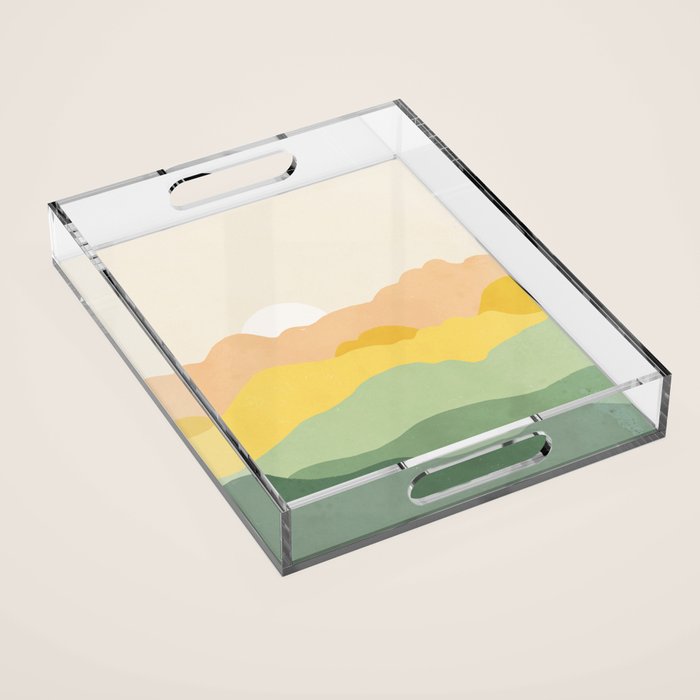 Landscape No6 Acrylic Tray Gallery Image 1