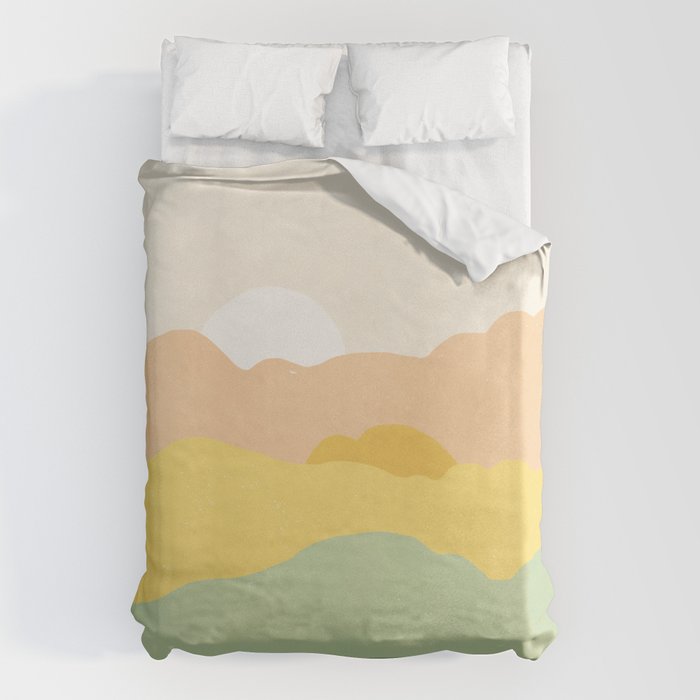 Landscape No6 Duvet Cover Gallery Image 1