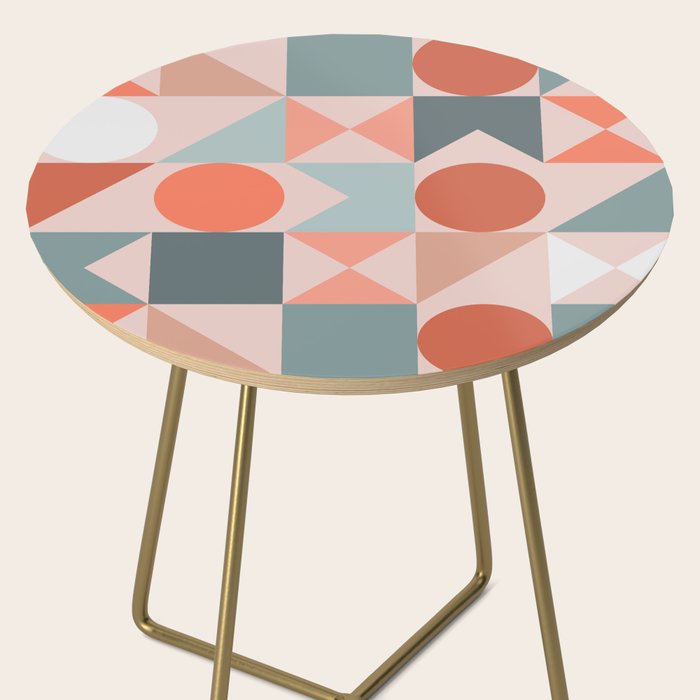 Mid Century Modern  Geometric 06 Side Table Gallery Image 2