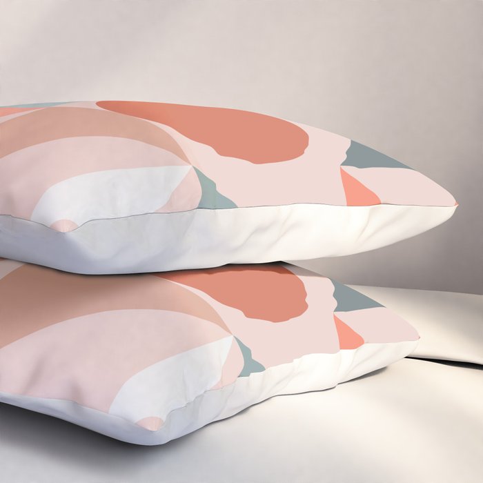 Mid Century Modern  Geometric 06 Pillow Sham Gallery Image 3