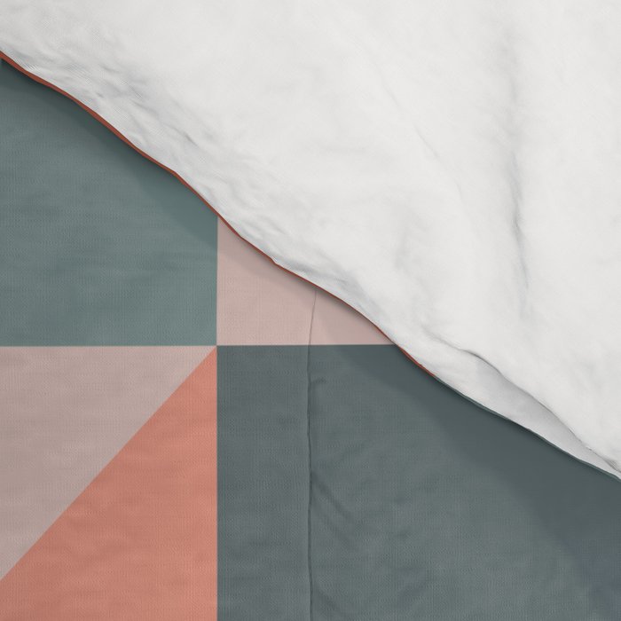 Mid Century Modern  Geometric 06 Comforter Gallery Image 4