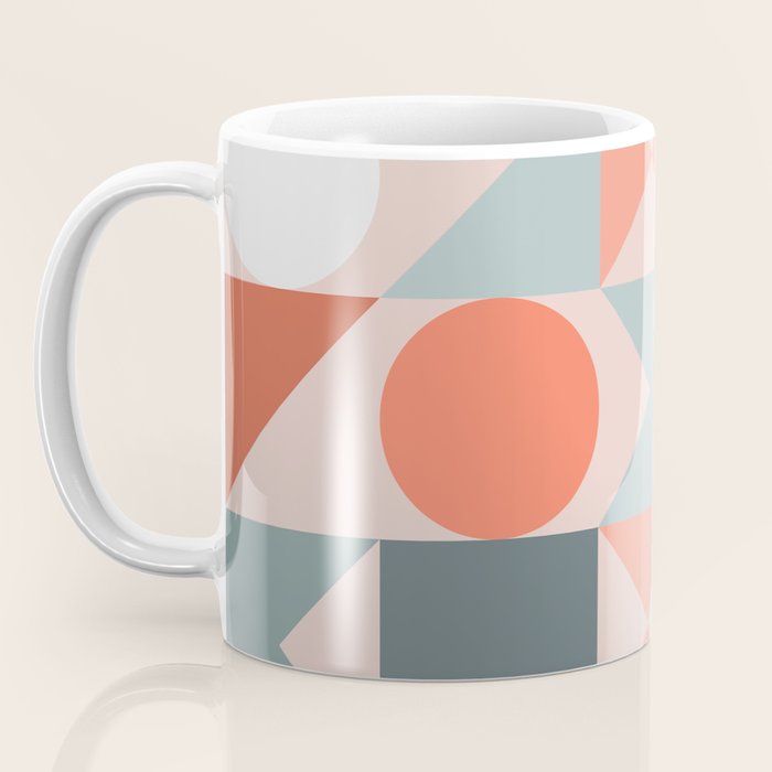 Mid Century Modern  Geometric 06 Coffee Mug Gallery Image 3