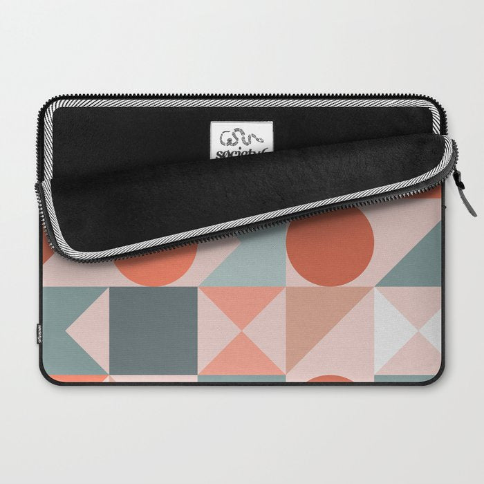 Mid Century Modern  Geometric 06 Laptop Sleeve Gallery Image 2
