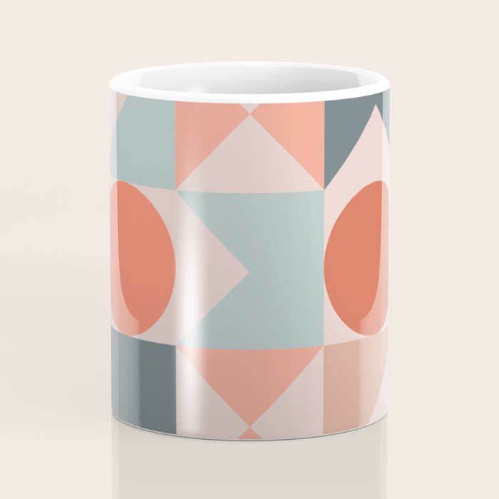Mid Century Modern  Geometric 06 Coffee Mug Gallery Image 4