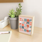 Mid Century Modern  Geometric 06 Mini Art Print Gallery Image 2