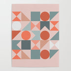 Mid Century Modern  Geometric 06 Poster Gallery Image 4