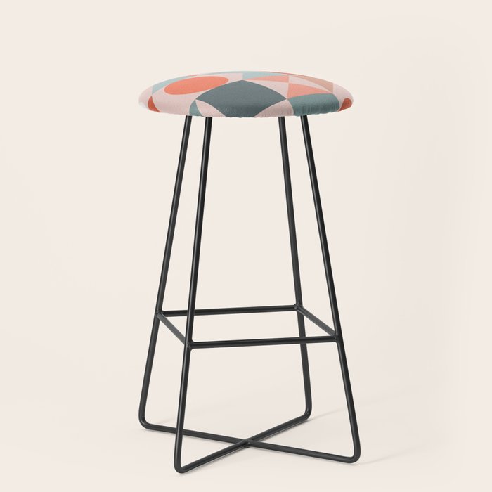 Mid Century Modern  Geometric 06 Stool Gallery Image 1