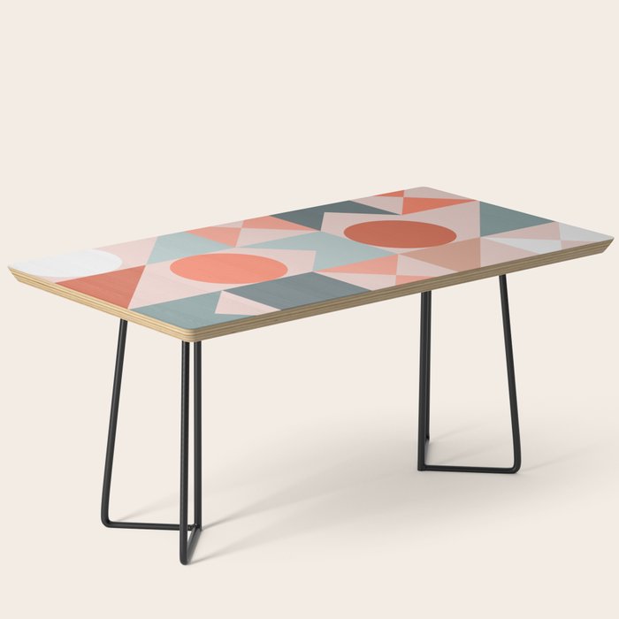 Mid Century Modern  Geometric 06 Coffee Table Gallery Image 1