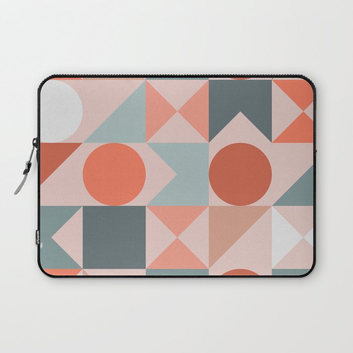 Mid Century Modern  Geometric 06 Laptop Sleeve Gallery Image 1