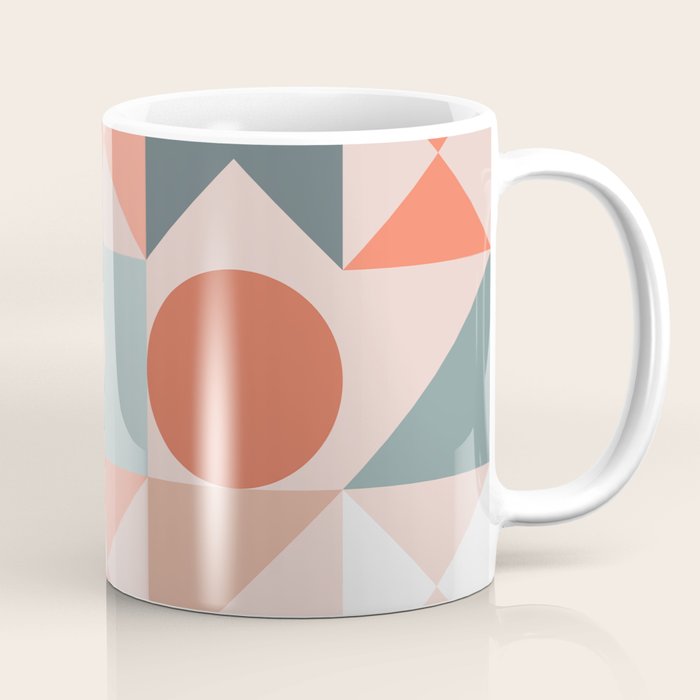 Mid Century Modern  Geometric 06 Coffee Mug Gallery Image 1