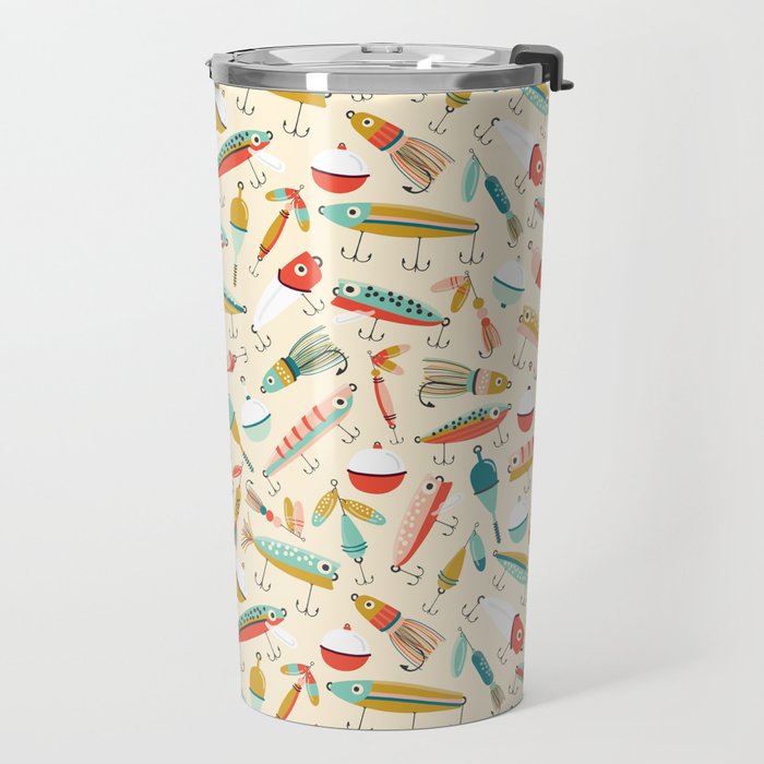 Fishing Lures Travel Mug Gallery Image 2