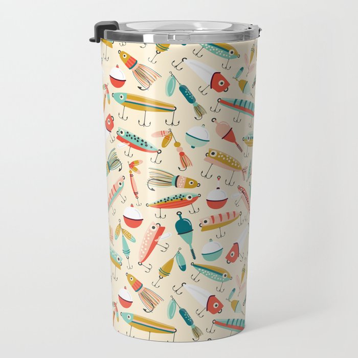 Fishing Lures Travel Mug Gallery Image 3