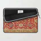 Isphahan Antique Central Persian Rug Print Laptop Sleeve Gallery Image 2