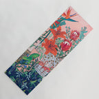 The Domesticated Jungle - Floral Still Life Yoga Mat Gallery Image 1