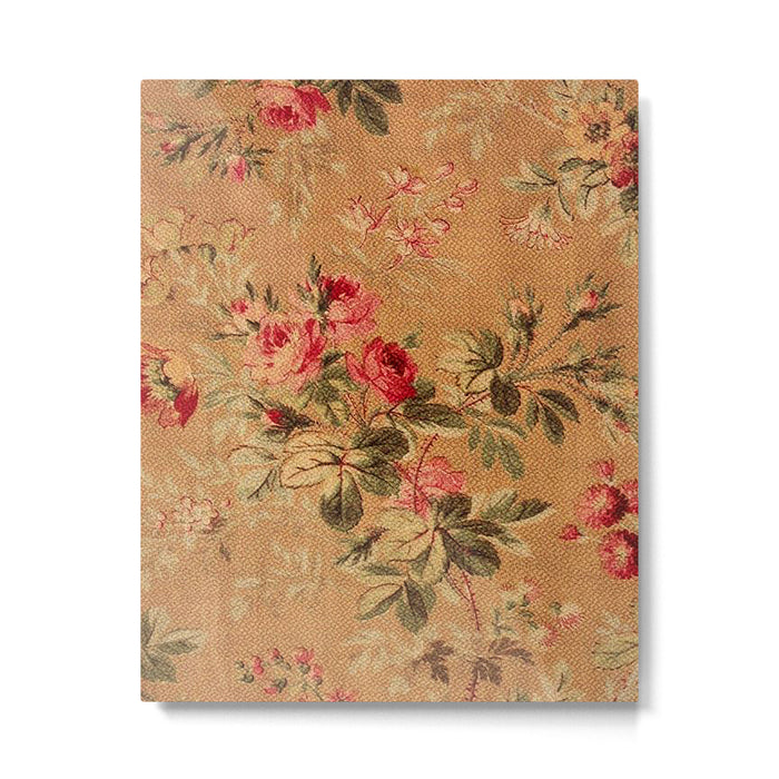 Vintage Floral Pattern Metal Print Gallery Image 1