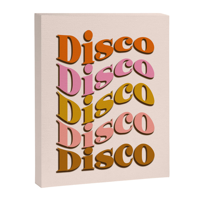 Groovy Disco Disco Canvas Print Gallery Image 1