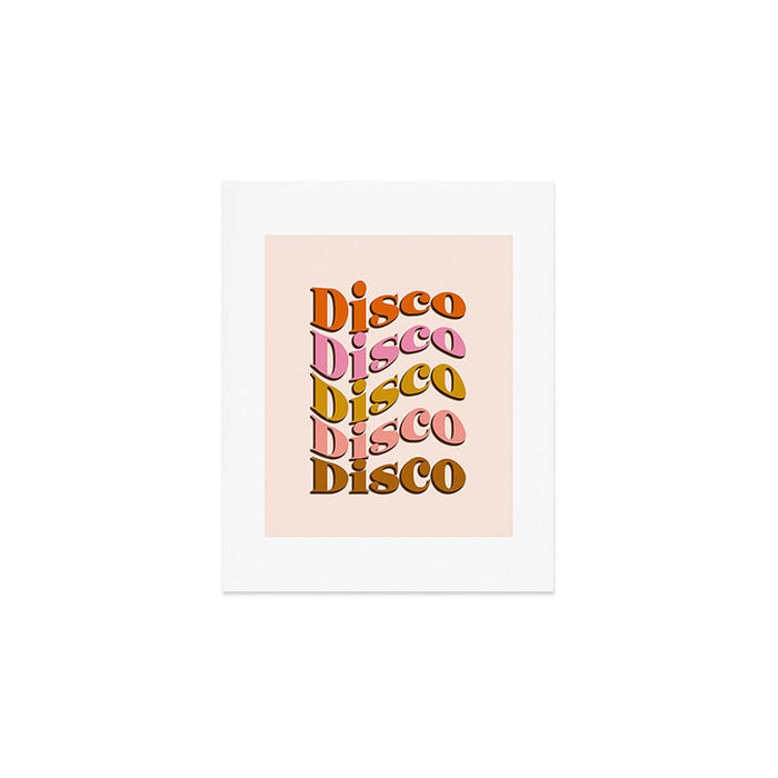 Groovy Disco Disco Art Print Gallery Image 1