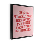 I've Got This Shit Handled, Funny,  Saying Framed Canvas Print Gallery Image 2