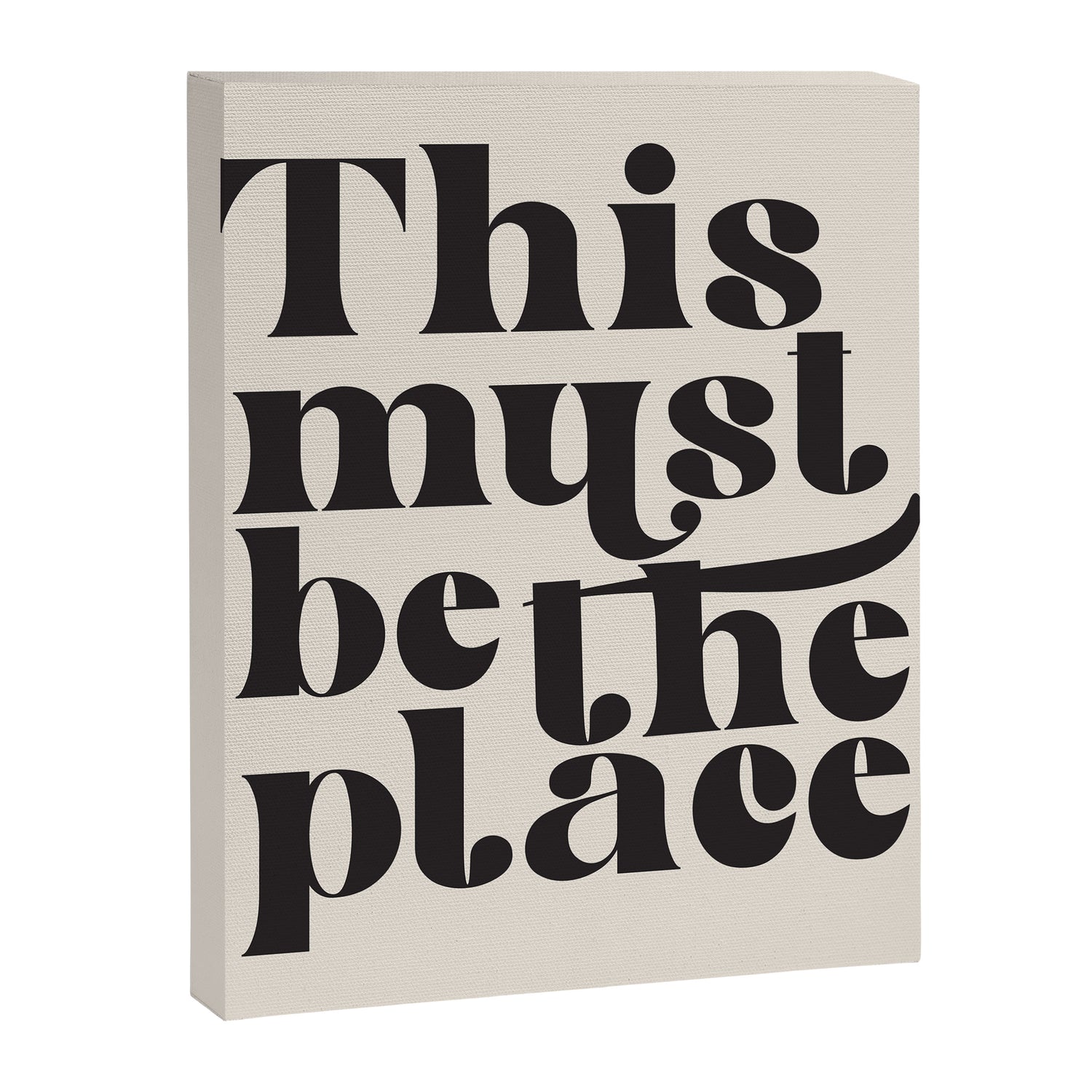 This Must Be The Place Canvas Print Gallery Image 3