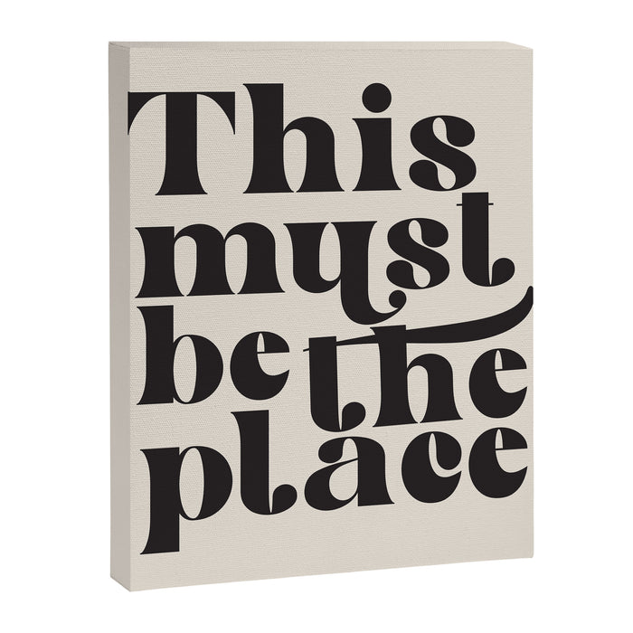 This Must Be The Place Canvas Print Gallery Image 1