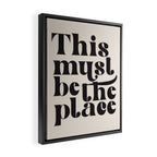 This Must Be The Place Framed Canvas Print Gallery Image 2