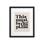 This Must Be The Place Framed Art Print Gallery Image 6
