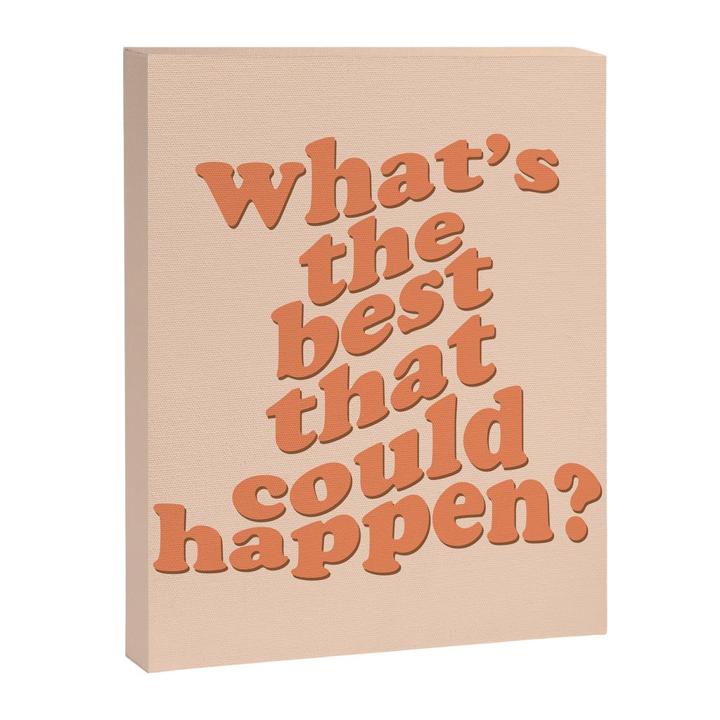 What's The Best That Could Happen Canvas Print Gallery Image 8