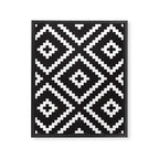 IKEA Lappljung Ruta Inverse  Framed Canvas Print Gallery Image 8