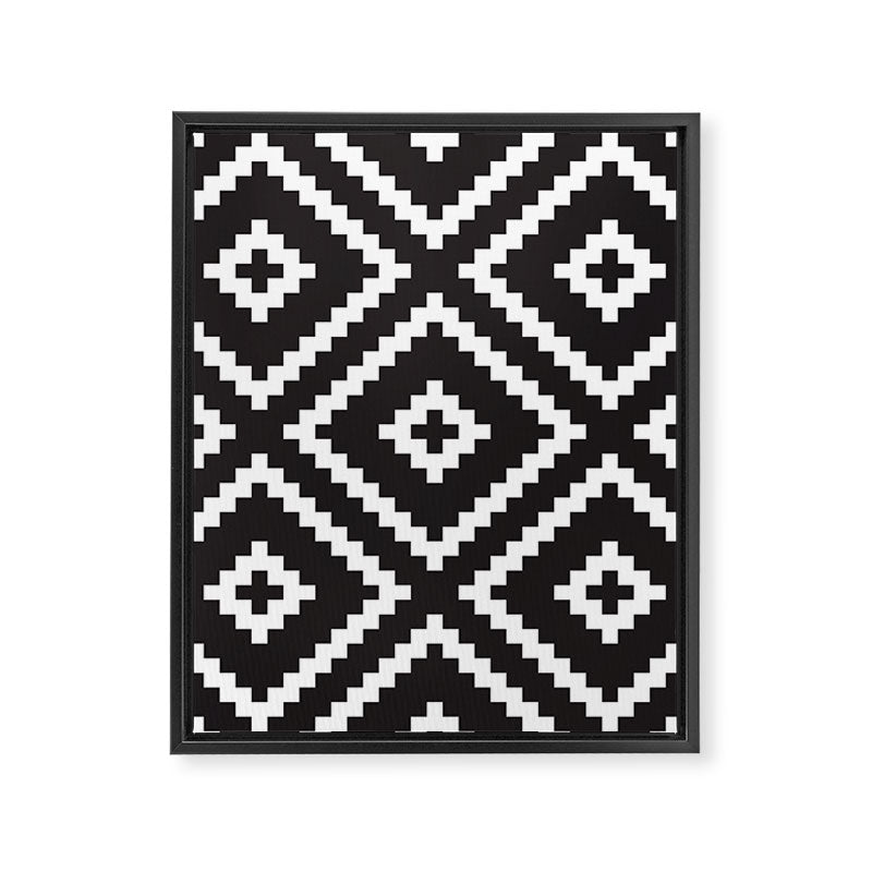 IKEA Lappljung Ruta Inverse  Framed Canvas Print Gallery Image 8