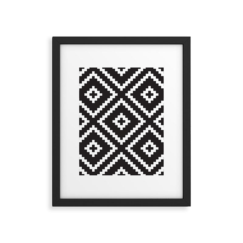 IKEA Lappljung Ruta Inverse  Framed Art Print Gallery Image 6