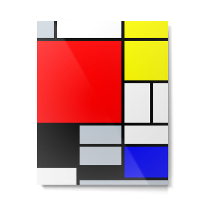 Mondrian Metal Print Gallery Image 1
